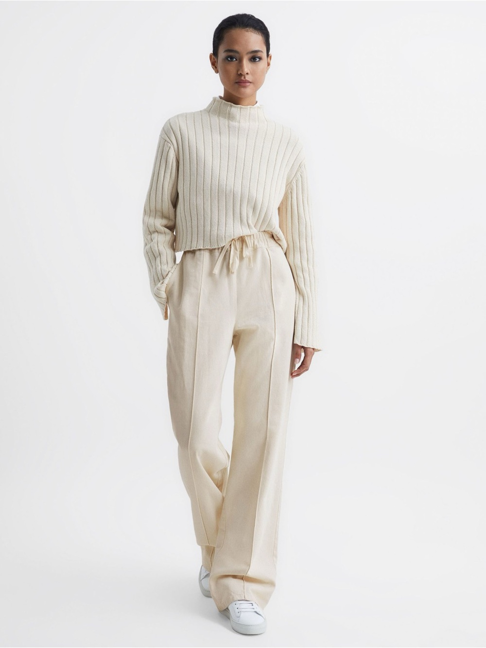 Reiss Juno Wide Leg Trousers